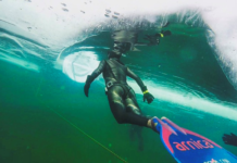 Milli Sporcu Derya Can, Buz Altında Yeni Dünya Rekoru Kırarak Guiness’e Girdi