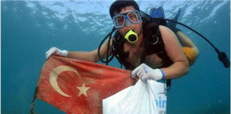 Uluslararası Kemer Paris-2 Etkinlikleri Sualtı Temizliği ile Başladı