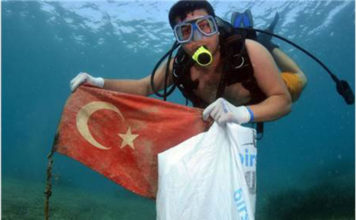 Uluslararası Kemer Paris-2 Etkinlikleri Sualtı Temizliği ile Başladı