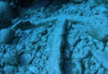 Columbus’un Filosuna ait bir Çapa Bulundu çapa