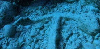 Columbus’un Filosuna ait bir Çapa Bulundu çapa