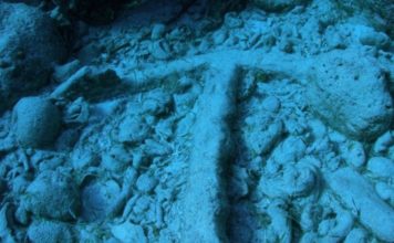 Columbus’un Filosuna ait bir Çapa Bulundu çapa