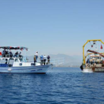 Antalya’da Denize Yapay Resif Blokları Bırakıldı