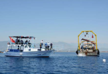 Antalya’da Denize Yapay Resif Blokları Bırakıldı