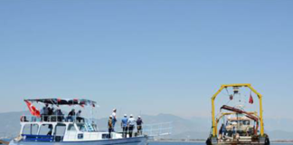 Antalya’da Denize Yapay Resif Blokları Bırakıldı