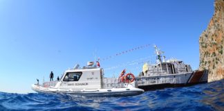 Dalış Turizmi İçin Alanya’da Sahil Güvenlik Gemisi Batırıldı