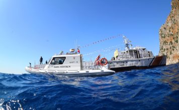 Dalış Turizmi İçin Alanya’da Sahil Güvenlik Gemisi Batırıldı