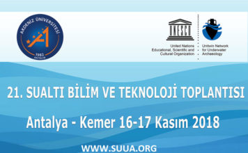 Kemer Deniz Bilimleri Haftası 15-18 Kasım 2018