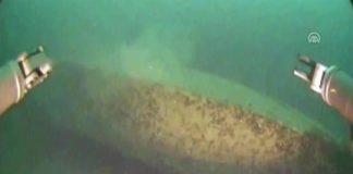 Ağva’da 2. Dünya Savaşı’ndan kalma denizaltı bulundu