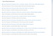 TSSF e-Devlet hizmetini duyurdu