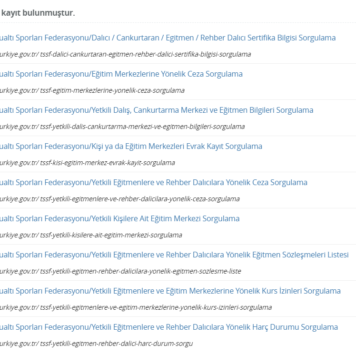 TSSF e-Devlet hizmetini duyurdu